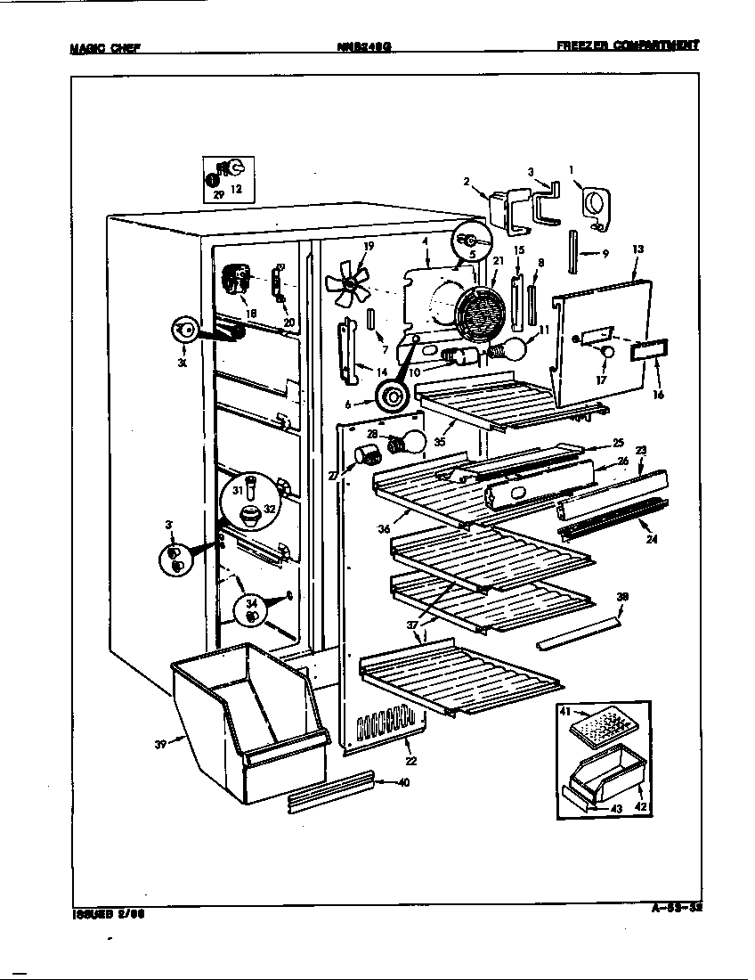 Freezer compartment