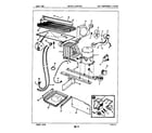 Maytag ENT17F4A/5A80A unit compartment & system diagram
