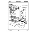 Magic Chef RB15EA-2AFL/5E30B fresh food compartment diagram