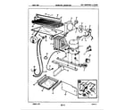 Magic Chef RB15EA-2AF/7C20A unit compartment & system diagram