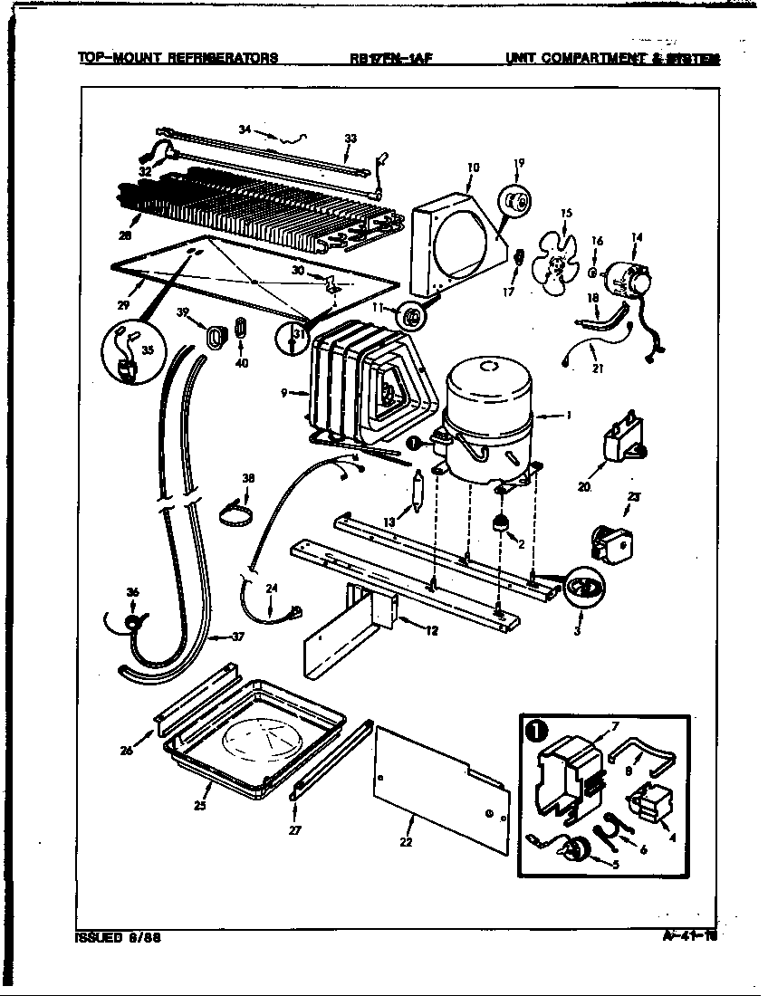 Unit compartment & system