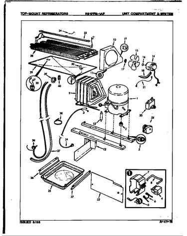 Unit compartment & system
