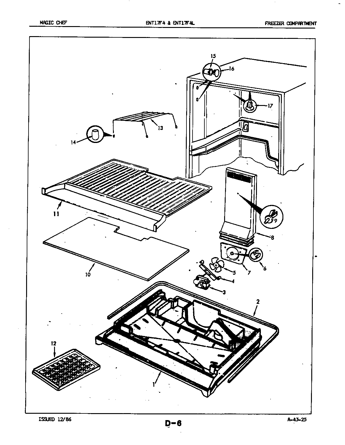 Freezer compartment