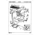 Maytag NENT176HA/7D53A unit compartment & system diagram