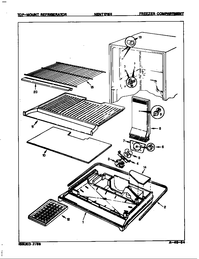 FREEZER COMPARTMENT