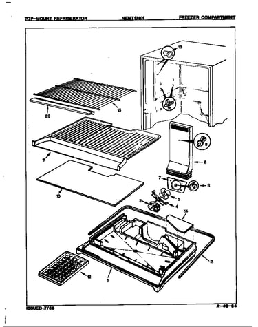 Freezer compartment