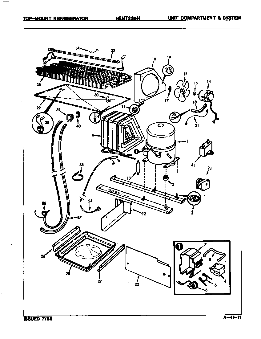 Unit compartment & system