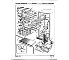Maytag NENT238HH/7A72A fresh food compartment diagram