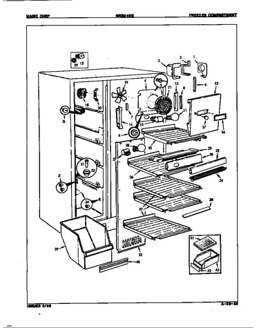 Freezer compartment