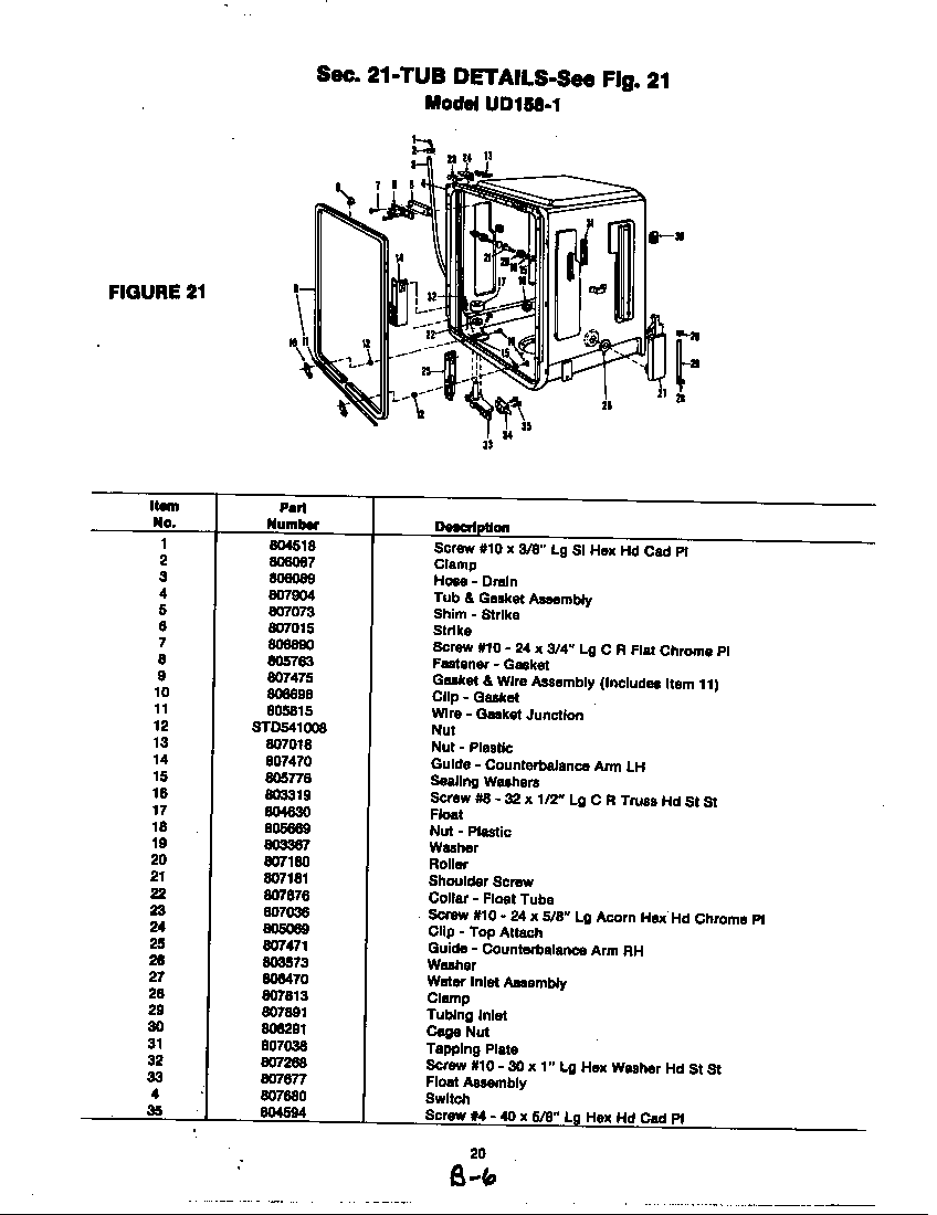 TUB (UD158-1) (UD158-1)