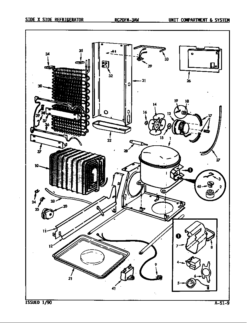 Unit compartment & system
