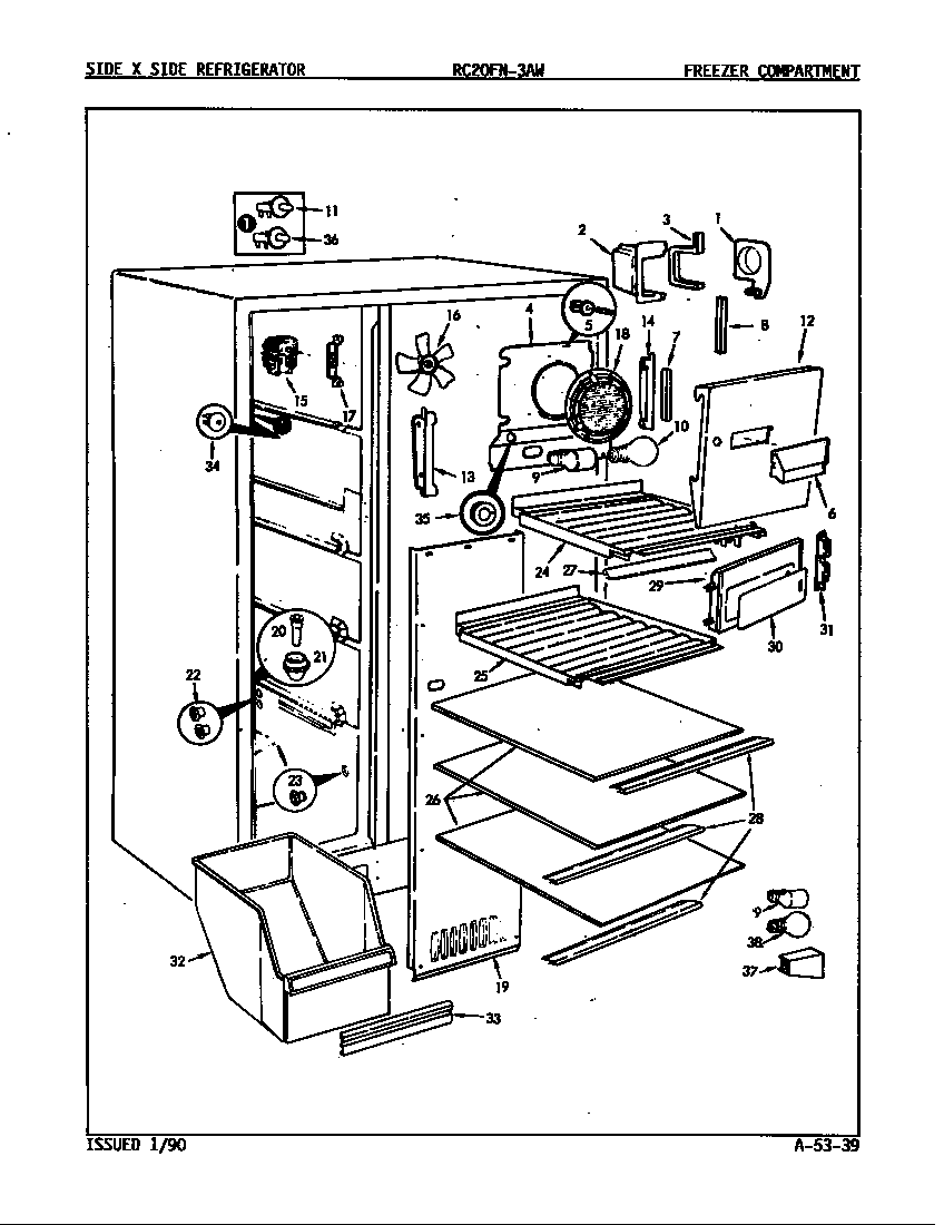 FREEZER COMPARTMENT