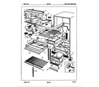 Maytag NNT198G/5E65A fresh food compartment diagram