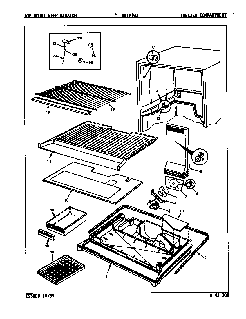Freezer compartment
