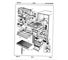 Maytag NNT218GH/5E67A fresh food compartment diagram