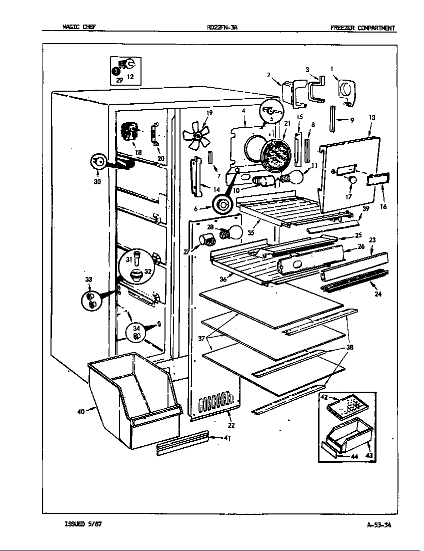 FREEZER COMPARTMENT