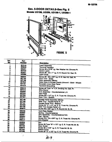 Door details (ud258) (ud258-1)