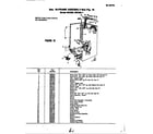 Magic Chef UD258 frame assembly (md258, md258-1) (md258) (md258-1) diagram