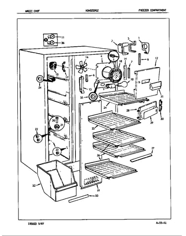 Freezer compartment