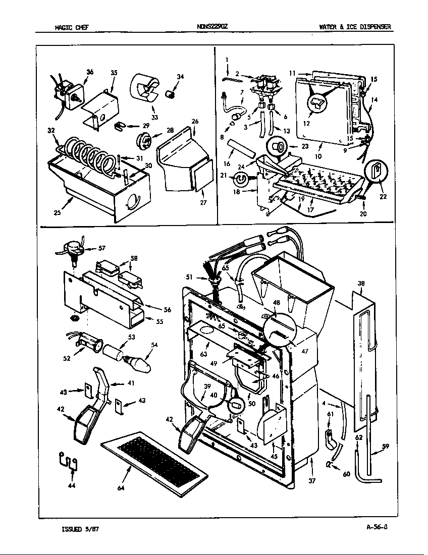 WATER & ICE DISPENSER