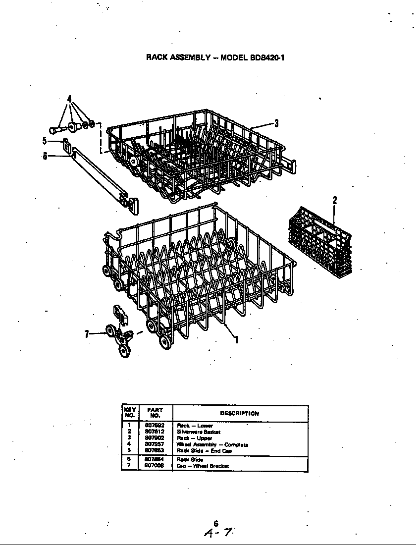 Rack assembly (bdb420-1) (bdb420-1)