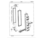 Maytag NNS227GZH/7L34A freezer door diagram