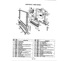 Magic Chef BDD520-1 door details (model bdd520-1) (bdd520-1) diagram