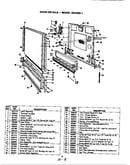 Door details (model bdd520-1) (bdd520-1)