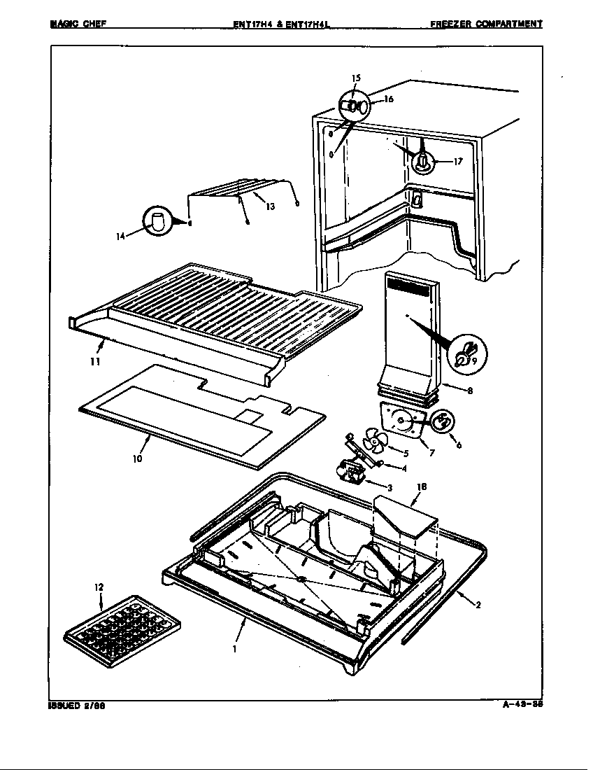 Freezer compartment