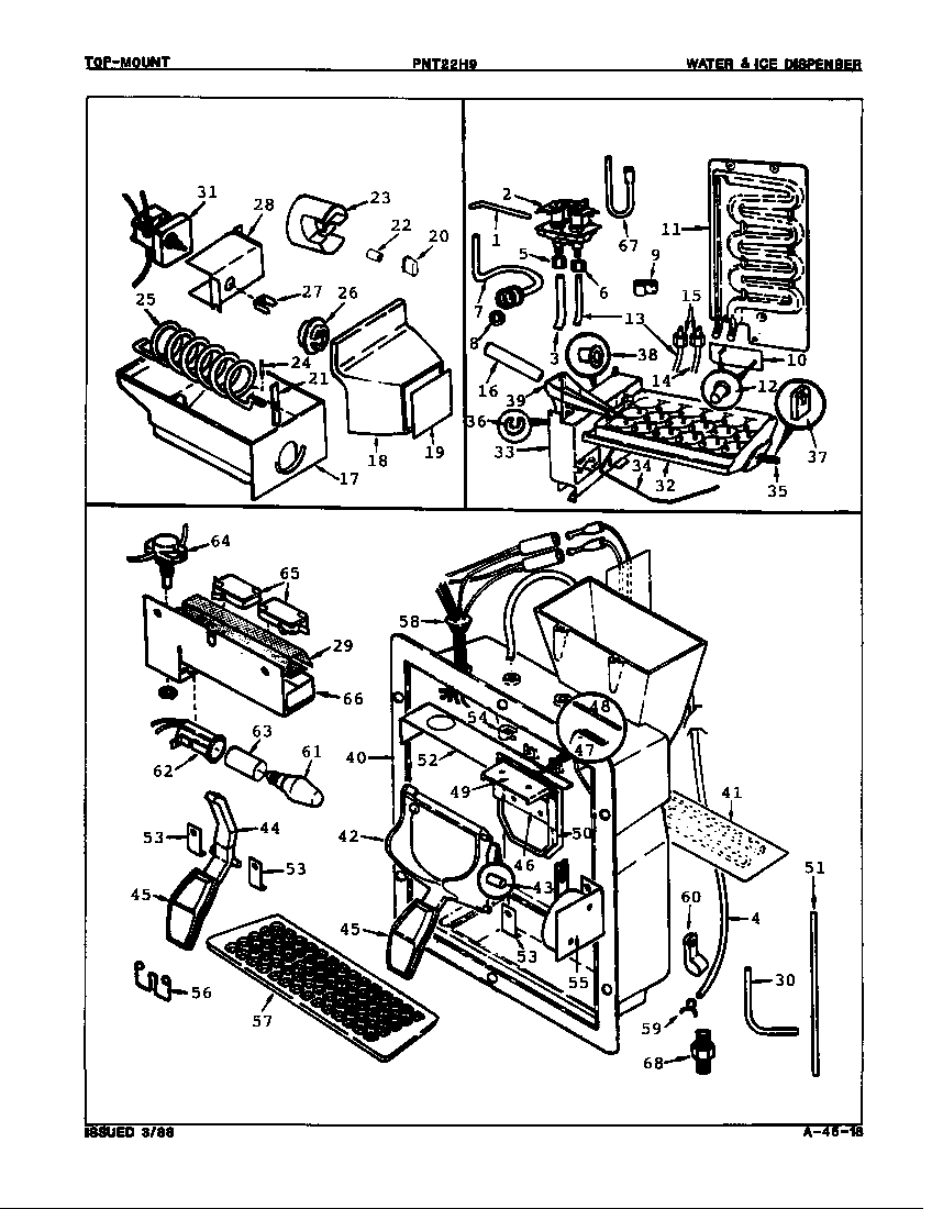 WATER & ICE DISPENSER