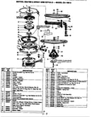 Motor, heater & spray arm