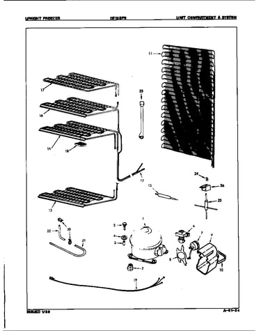 Unit compartment & system