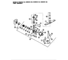 Magic Chef DU96CN-01 pump assembly diagram