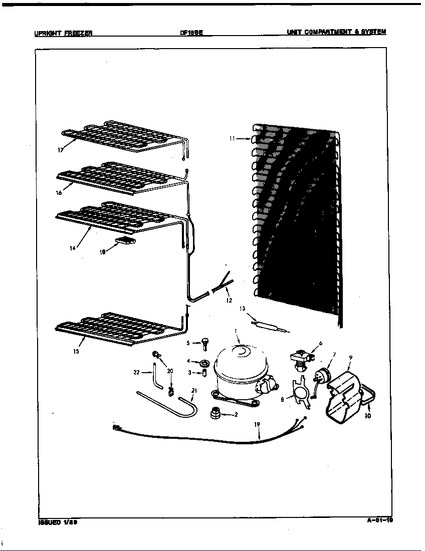 Unit compartment & system