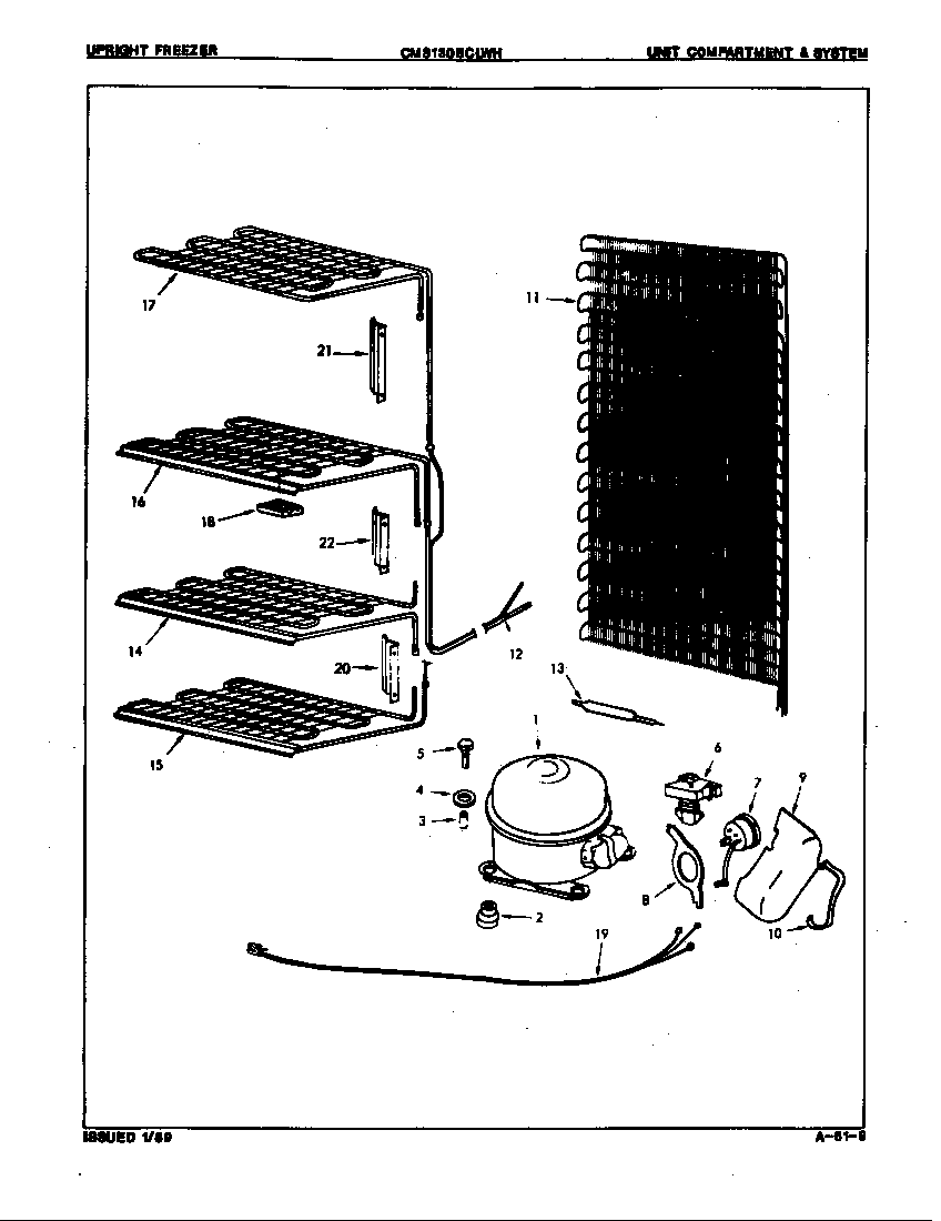 Unit compartment & system