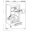 Maytag CMS130BCLWH freezer compartment diagram