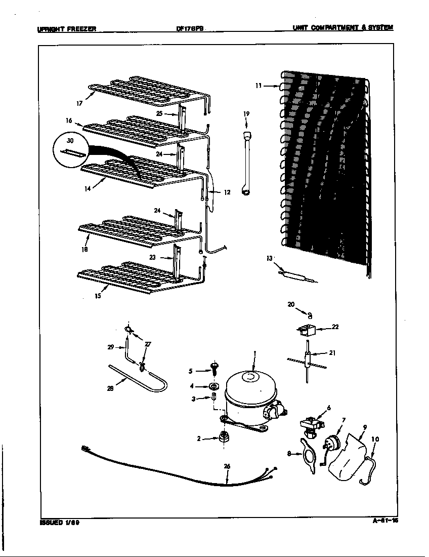 Unit compartment & system