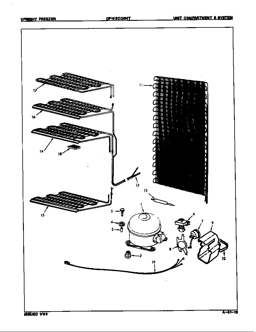 Unit compartment & system