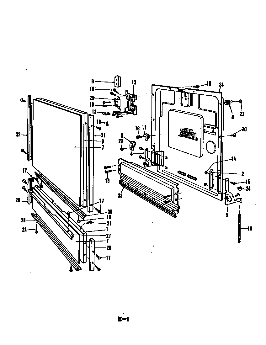 DOOR (DU24D2A) (DU24D2A)