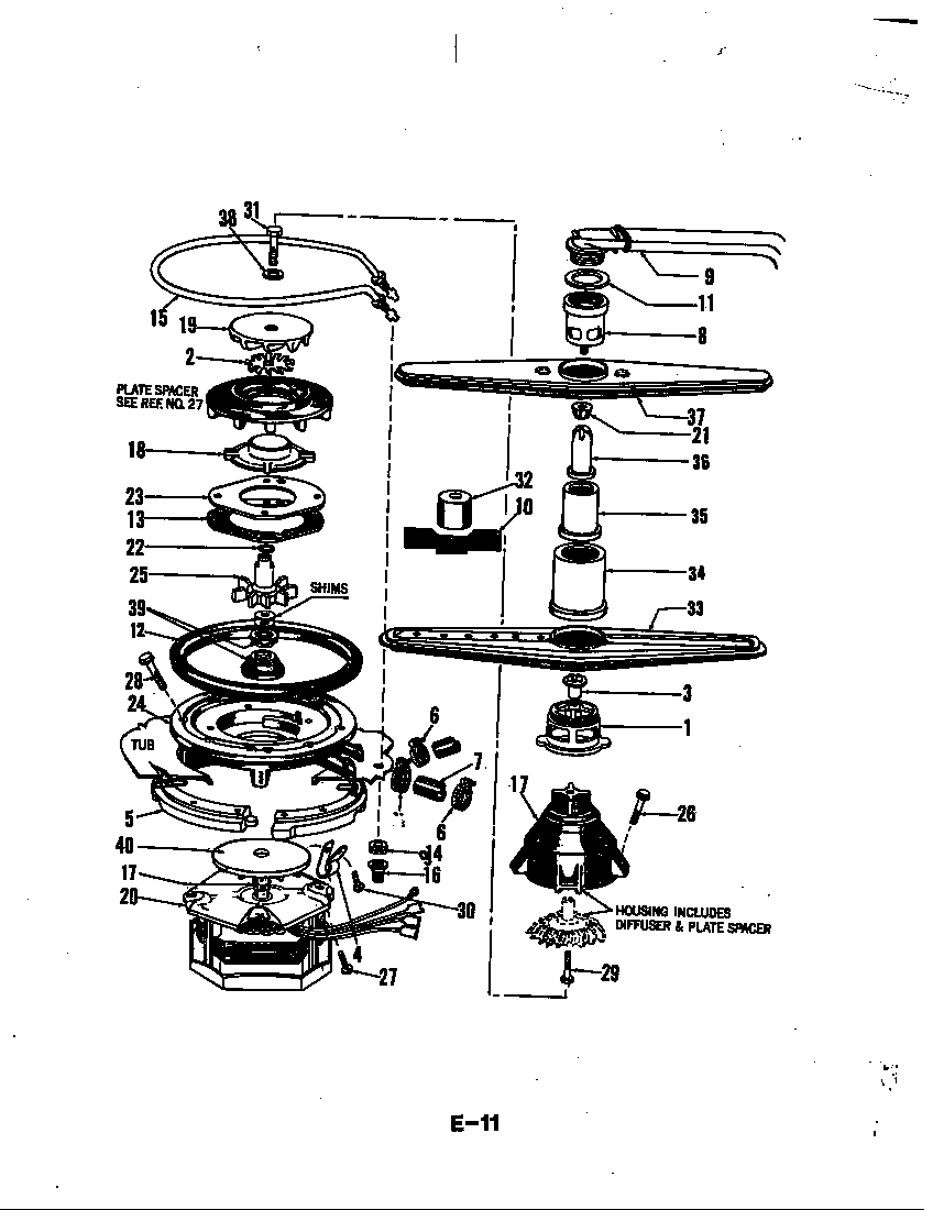 Motor & pump (du24d6a) (du24d6a)