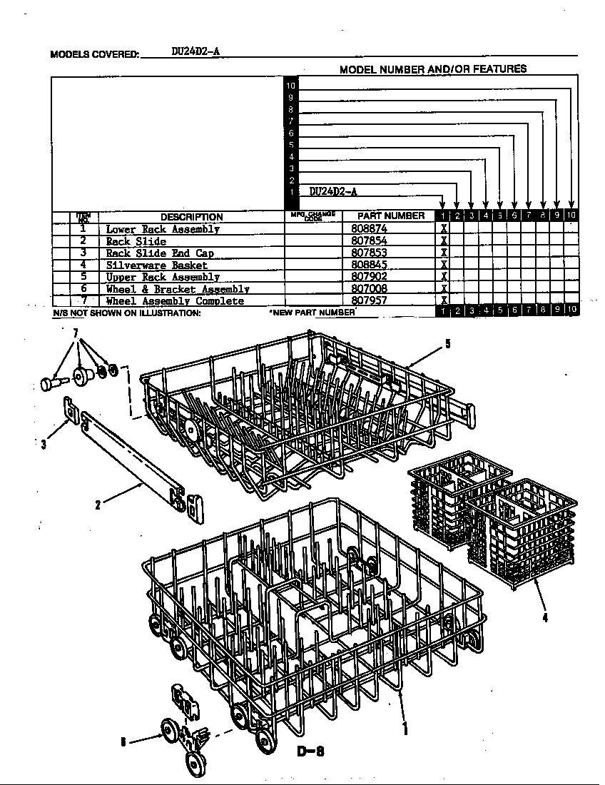 RACK (DU24D2A) (DU24D2A)