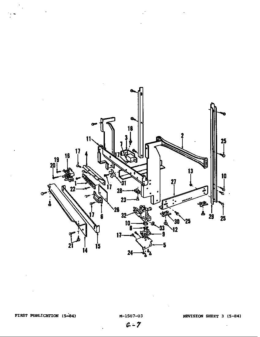 Frame assembly (du24d1) (du24d2) (du24d4) (du24d6) (du24d8)