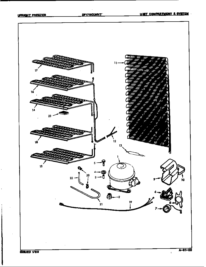 Unit compartment & system
