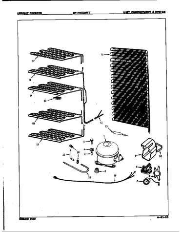 Unit compartment & system