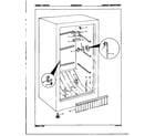 Maytag CMS180BCLWH freezer compartment diagram