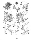 Control panel, door, rack, det.cup & tub