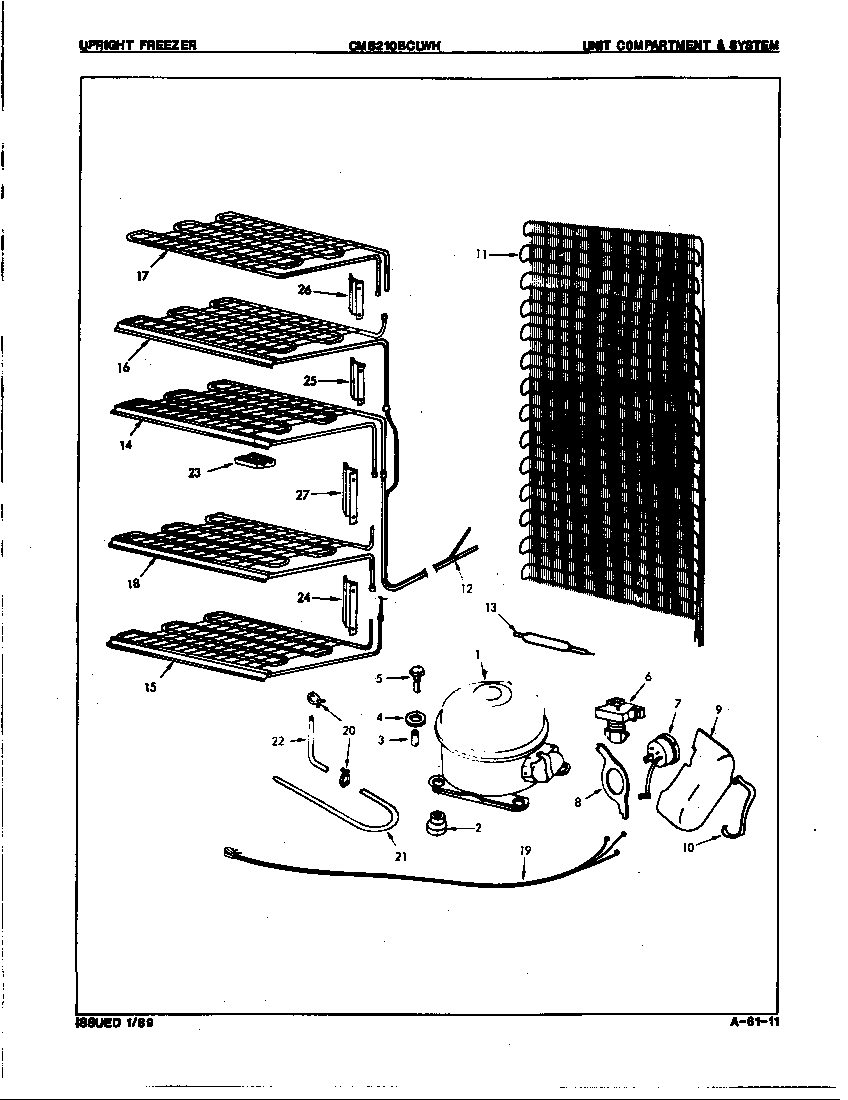 Unit compartment & system