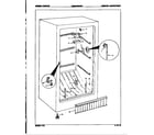 Maytag CMS210BCLWH freezer compartment diagram