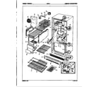 Maytag DFNF17/EY48A freezer compartment diagram