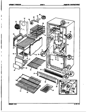 Freezer compartment